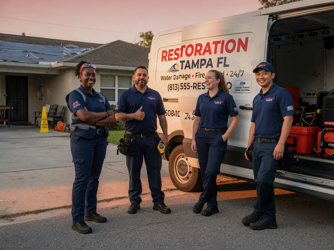 Water Damage Restoration company in Amonate, VA